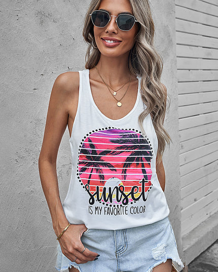 Sunset Is My Favorite Color Tank