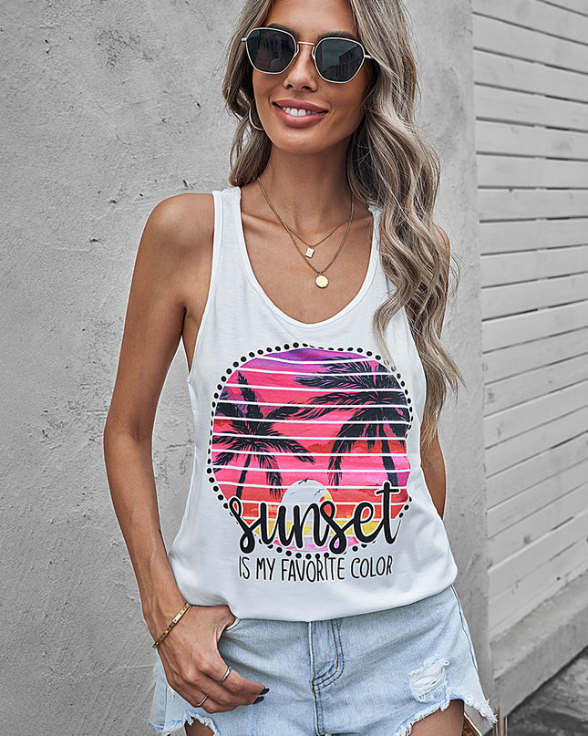 Sunset Is My Favorite Color Tank