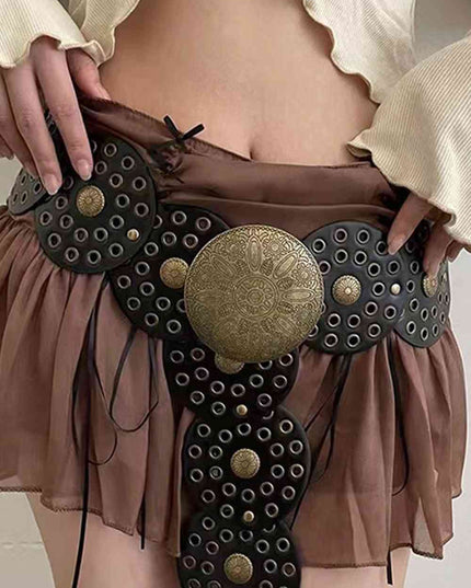 Zinc Alloy PU Disc Belt