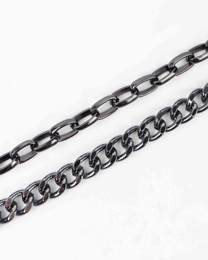 Punk Aluminium Chain Belt