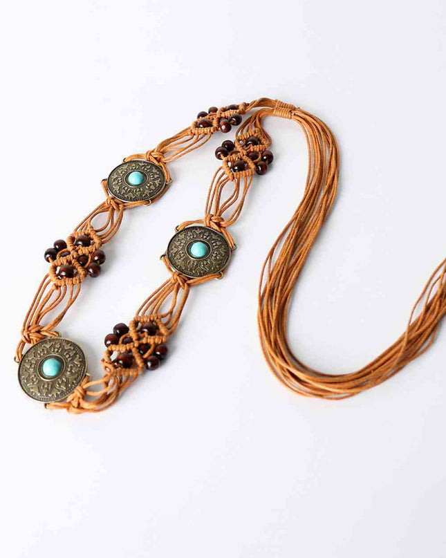 Bohemian Style Braid Belt