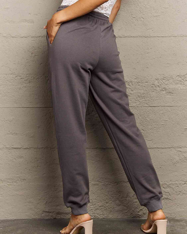 Simply Love Full Size Drawstring Sweatpants