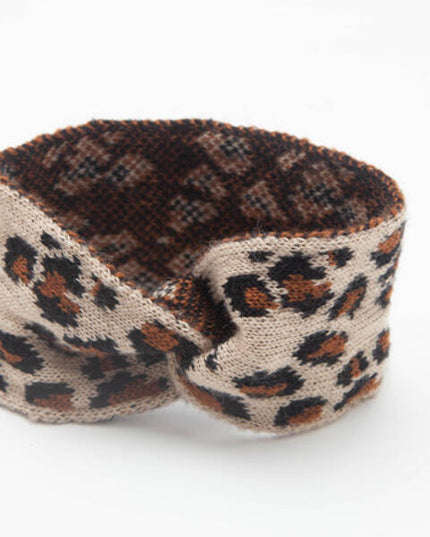 Leopard Twisted Hairband