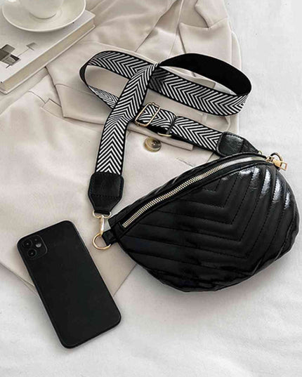 PU Leather Sling Bag