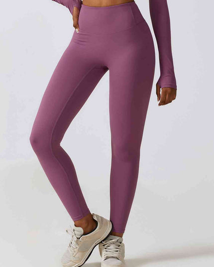 Wide Waistband High Waist Sports Pants