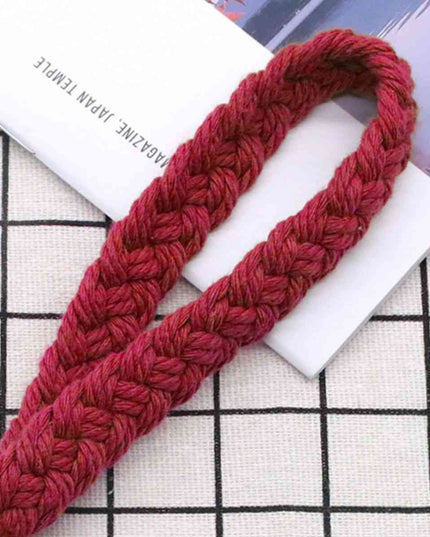 Assorted 4-Piece Macrame Keychain