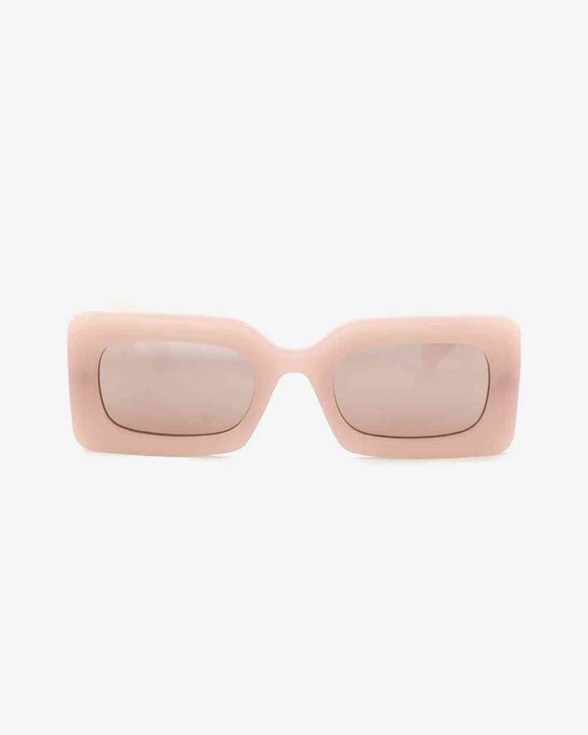 Polycarbonate Frame Rectangle Sunglasses
