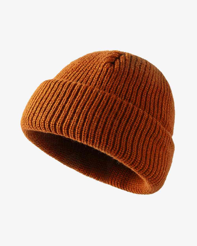 Calling For Winter Rib-Knit Beanie