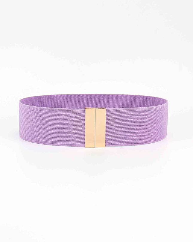 Alloy Buckle Elastic Belt