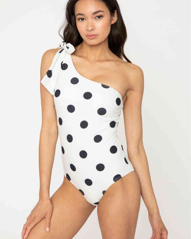 Marina West Swim Deep End One-Shoulder One-Piece Swimsuit