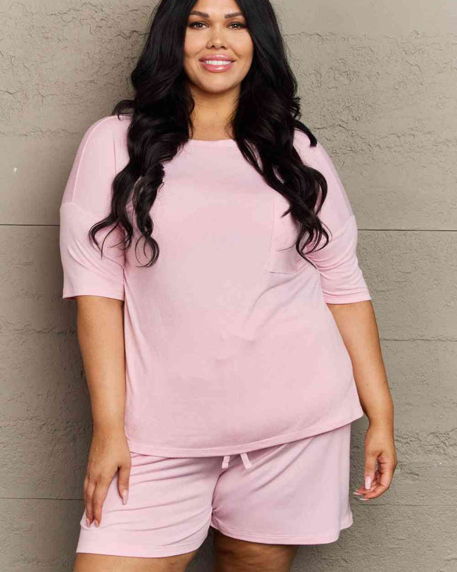 Zenana In The Moment Plus Size Lounge Set