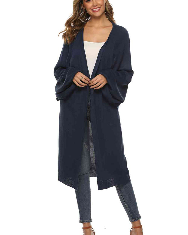Long Sleeve Open Front Cardigan