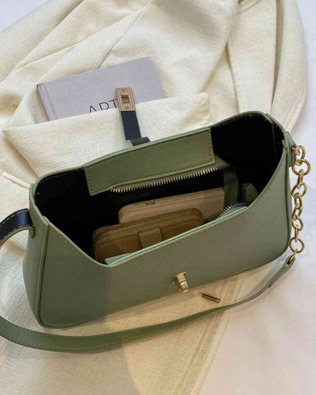 PU Leather Shoulder Bag