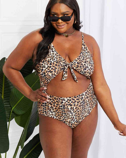 Marina West Swim Lost At Sea Cutout One-Piece Swimsuit