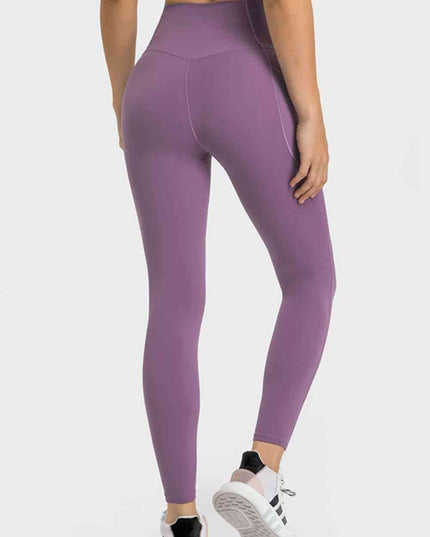 V-Waist Yoga Leggings with Pockets