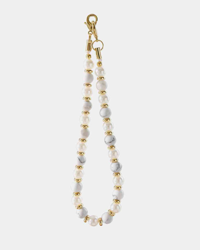 Natural Stone Beads Key Chain