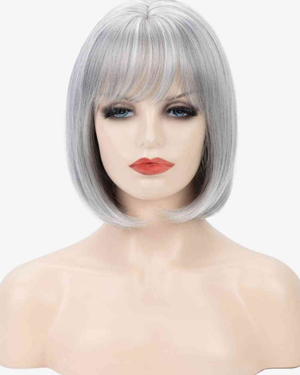Short Straight Bobo Wigs 9''