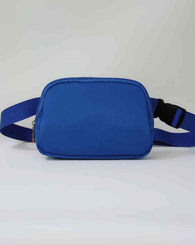 Buckle Zip Closure Fanny Pack