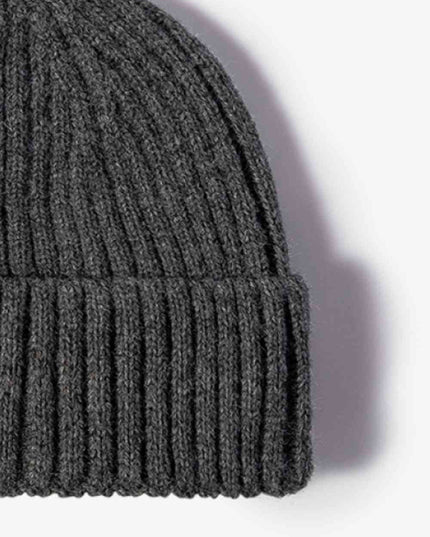 Rib-Knit Cuff Beanie