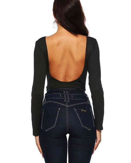 Button Detail Bodysuit
