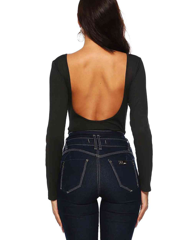 Button Detail Bodysuit