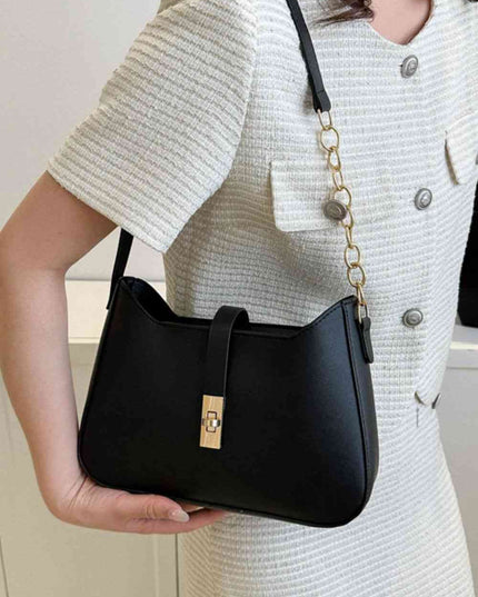 PU Leather Shoulder Bag
