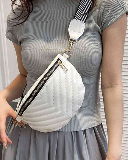 PU Leather Sling Bag