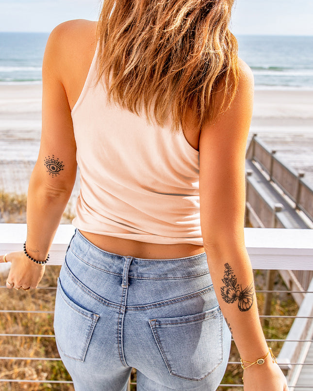 Halter Neck Tank Top
