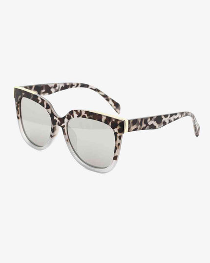 Tortoiseshell Polycarbonate Frame Full Rim Sunglasses