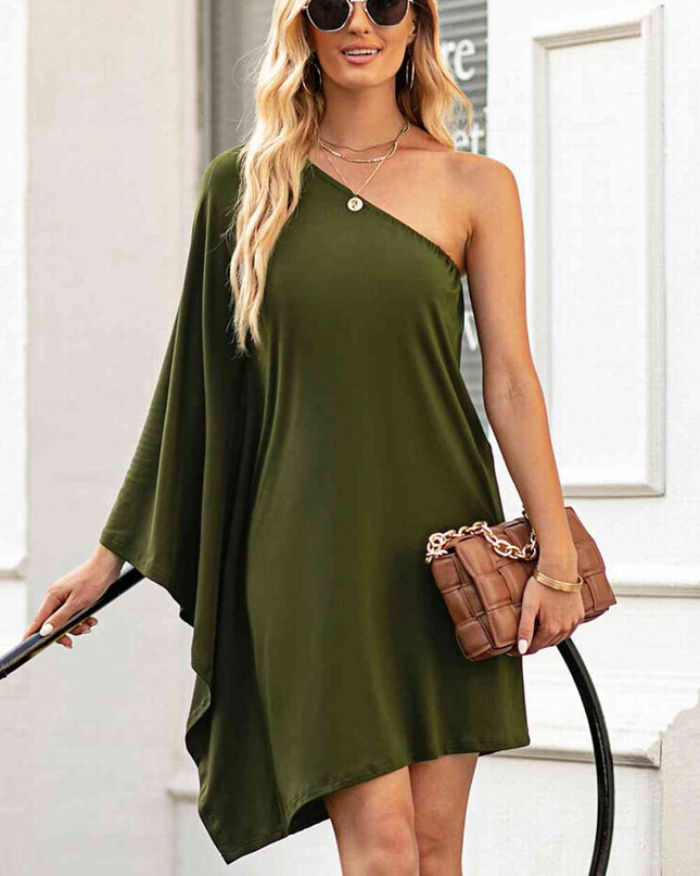 One Shoulder Statement Dress