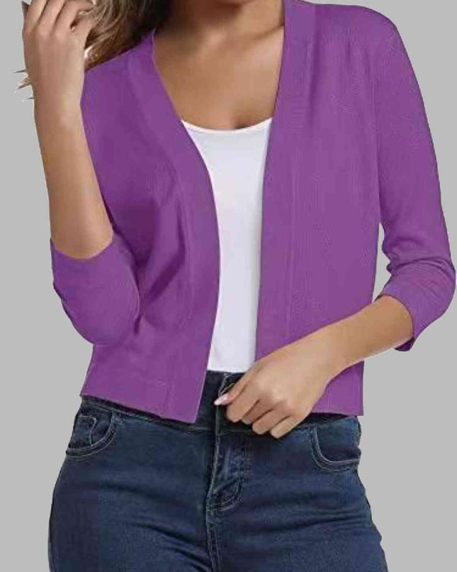 Open Front Cardigan