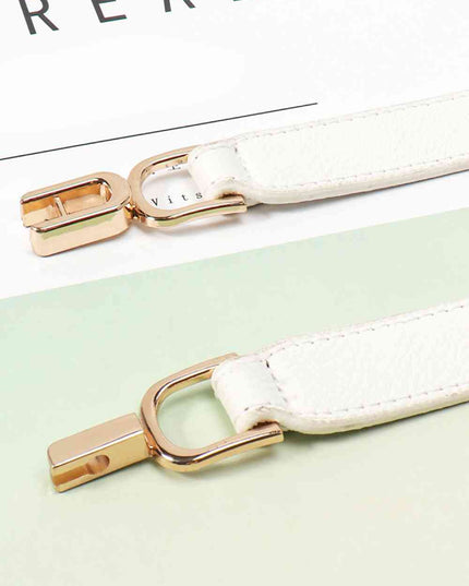 Alloy Buckle Elastic Belt