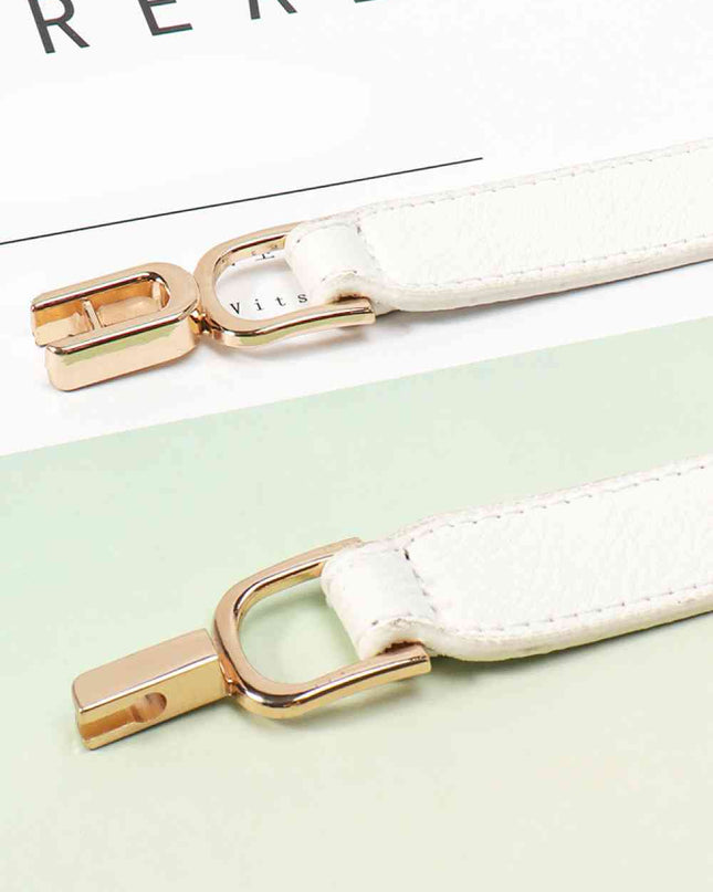 Alloy Buckle Elastic Belt