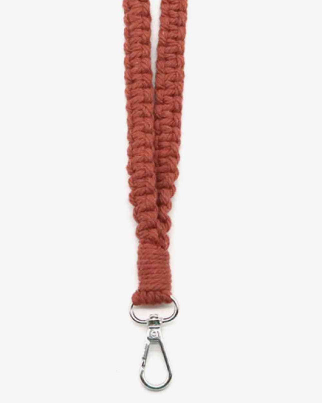 Assorted 2-Pack Hand-Woven Lanyard Keychain