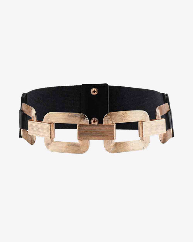 Fashion Geometric Elastic Belt