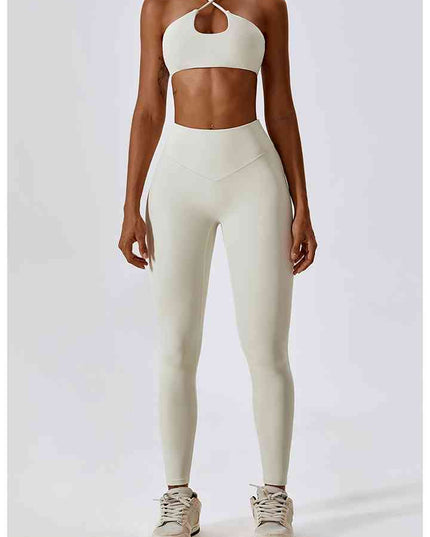 Wide Waistband Sports Pants