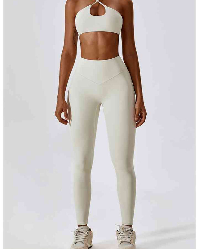 Wide Waistband Sports Pants