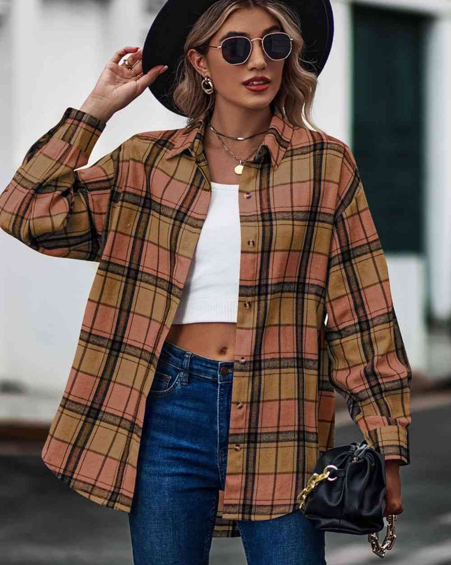 Plaid Long Sleeve Shirt