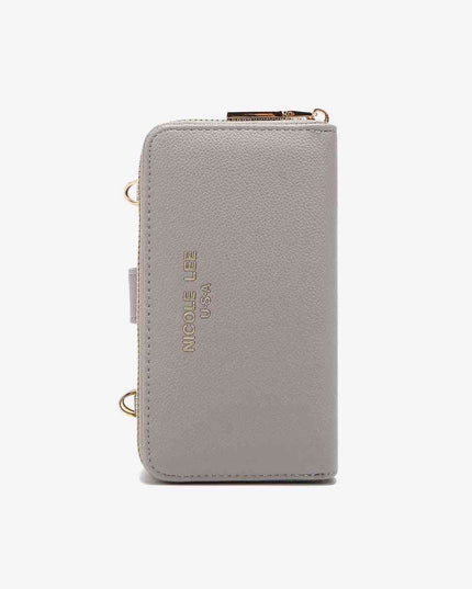 Nicole Lee USA Two-Piece Crossbody Phone Case Wallet