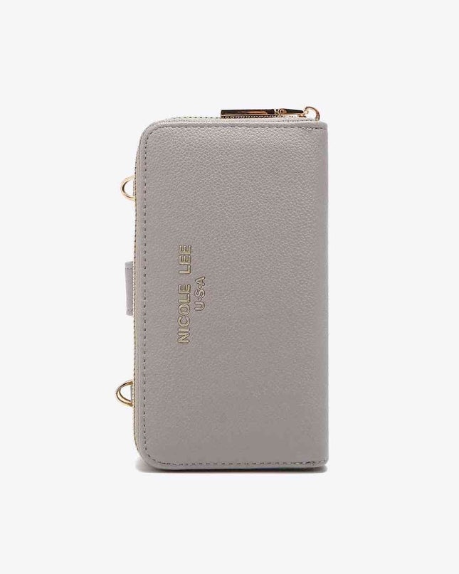 Nicole Lee USA Two-Piece Crossbody Phone Case Wallet