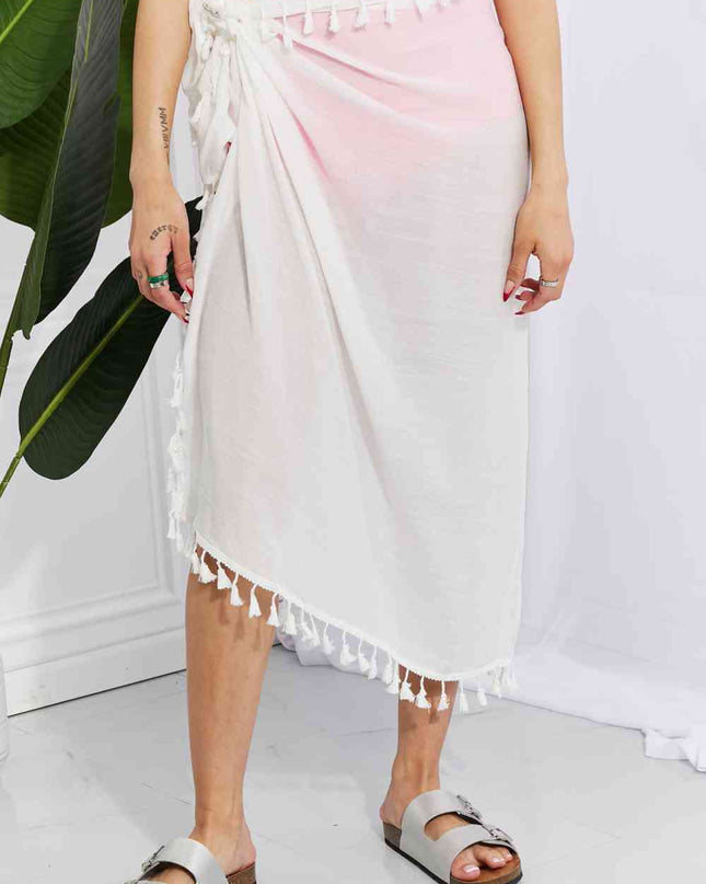 Marina West Swim Relax and Refresh Tassel Wrap Cover-Up