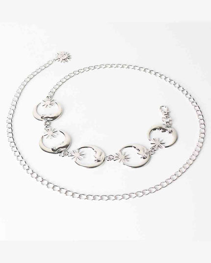 Sun and Moon Alloy Belt