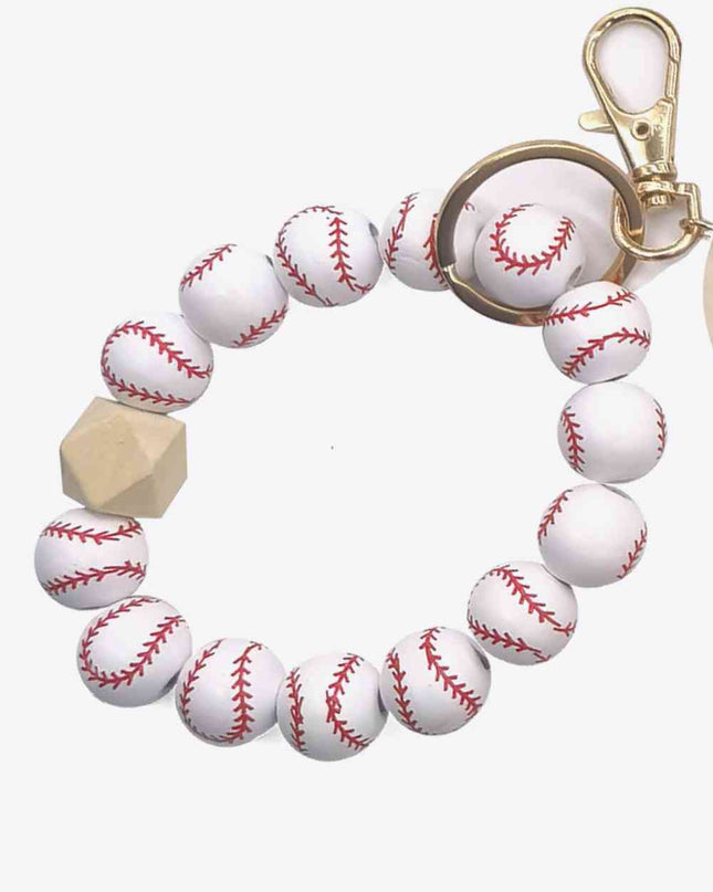 Assorted 4-Pack Wristlet Bead Key Chain