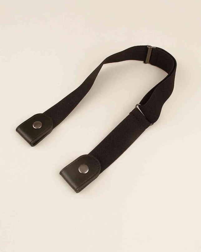 PU Elastic Snap Closure Belt