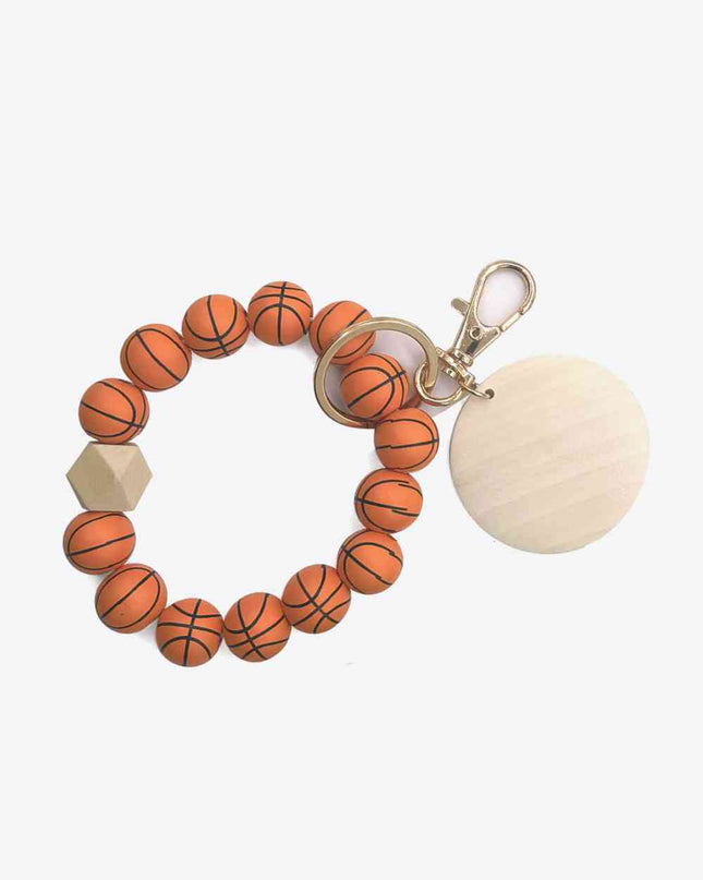 Assorted 4-Pack Wristlet Bead Key Chain