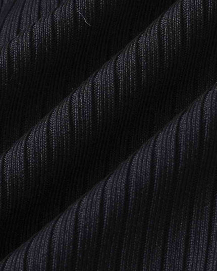 Knit Top and Tie Belt Pants Set
