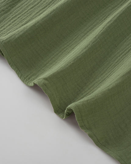 Ruffle Shoulder V-Neck Top