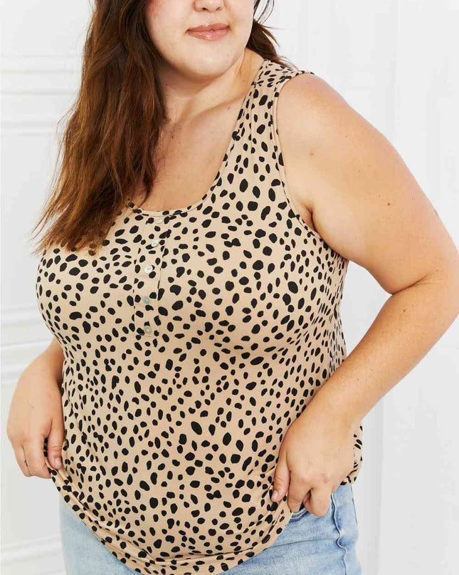 Heimish All About Me Full Size Sleeveless Top