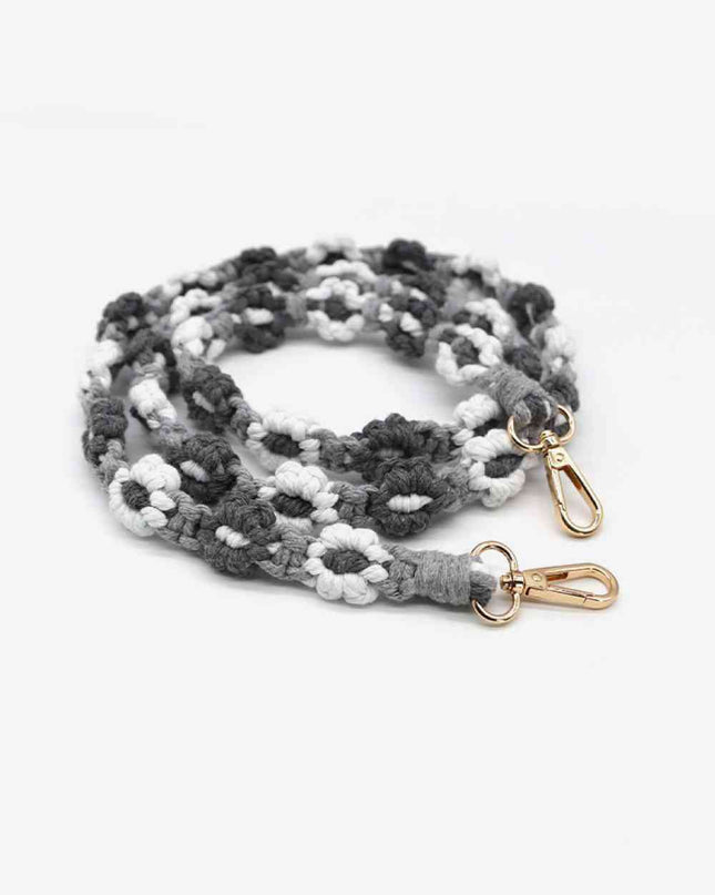 Macrame Flower Lanyard