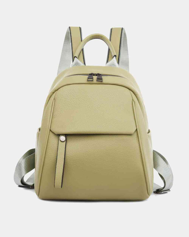 Medium PU Leather Backpack